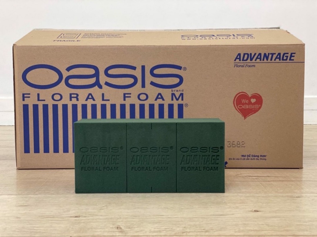 Oasis Advantage Fresh Flower Green Wet Floral Foam Sponge Bricks Flower