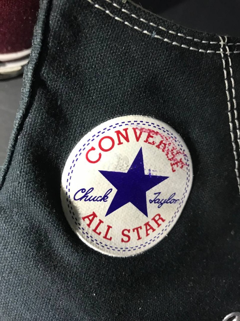 Converse on sale logo smudged