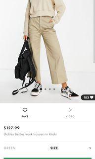 Original Dickies work trousers khaki