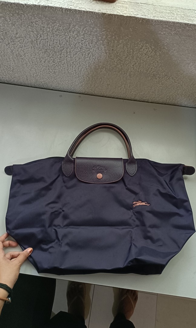 Bilberry color longchamp clearance bag