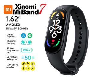 Original Xiaomi Mi Smart Band 7 Amoled 1.62 Screen 5ATM Waterproof SpO2 Tracking Smart Watch