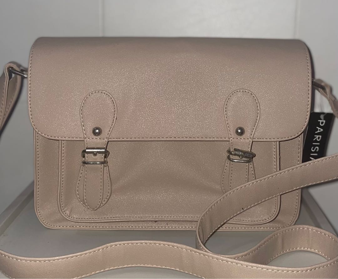 Parisian Satchel Crossbody Bag, Women's Fashion, Bags & Wallets