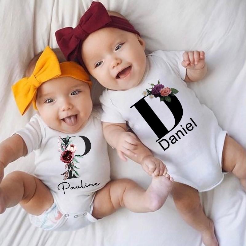 Personalized baby romper sale