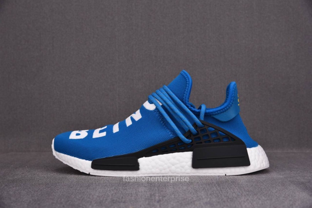 Pharrell williams adidas human race cheap blue