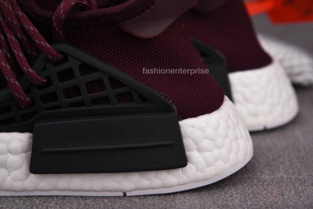 Adidas nmd r1 pharrell hu friends and family burgundy new arrivals