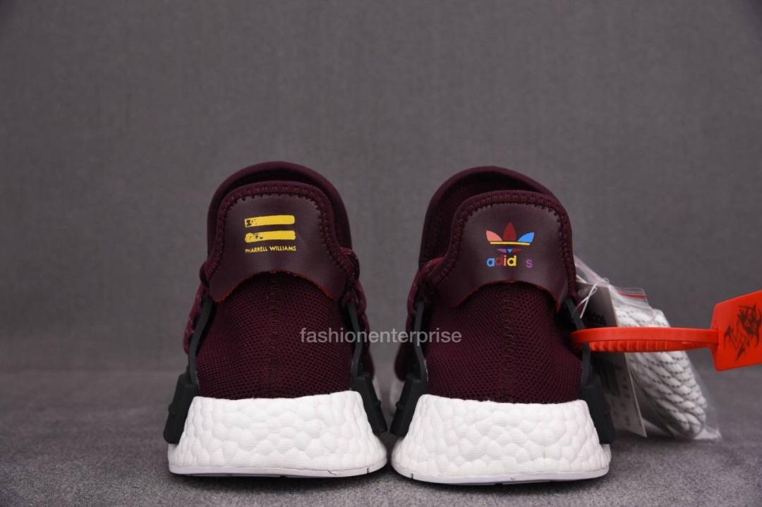 Adidas nmd r1 pharrell hu friends and family burgundy new arrivals