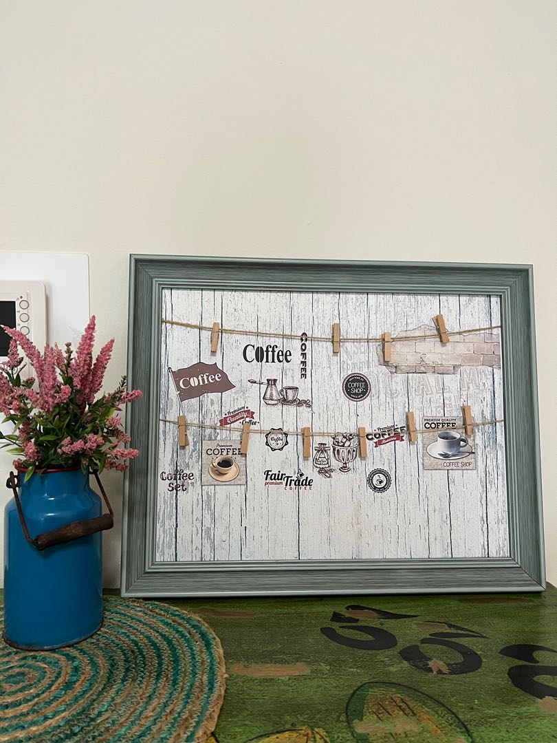 Picture Pegboard / Photo clipboard / Photo Collage Board, Furniture