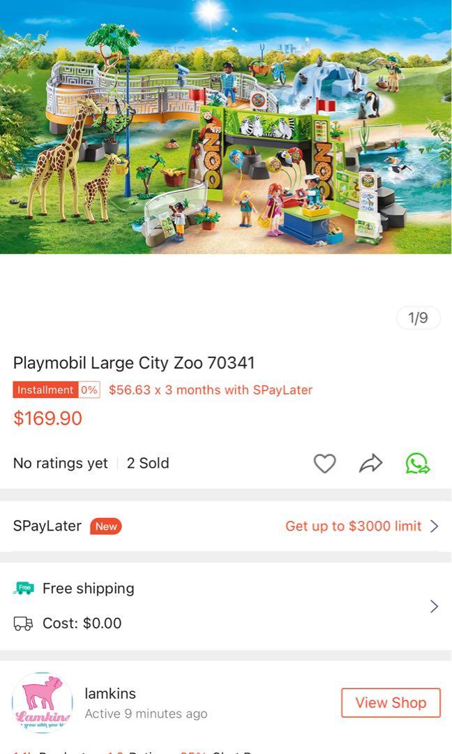 PLAYMOBIL Large City Zoo