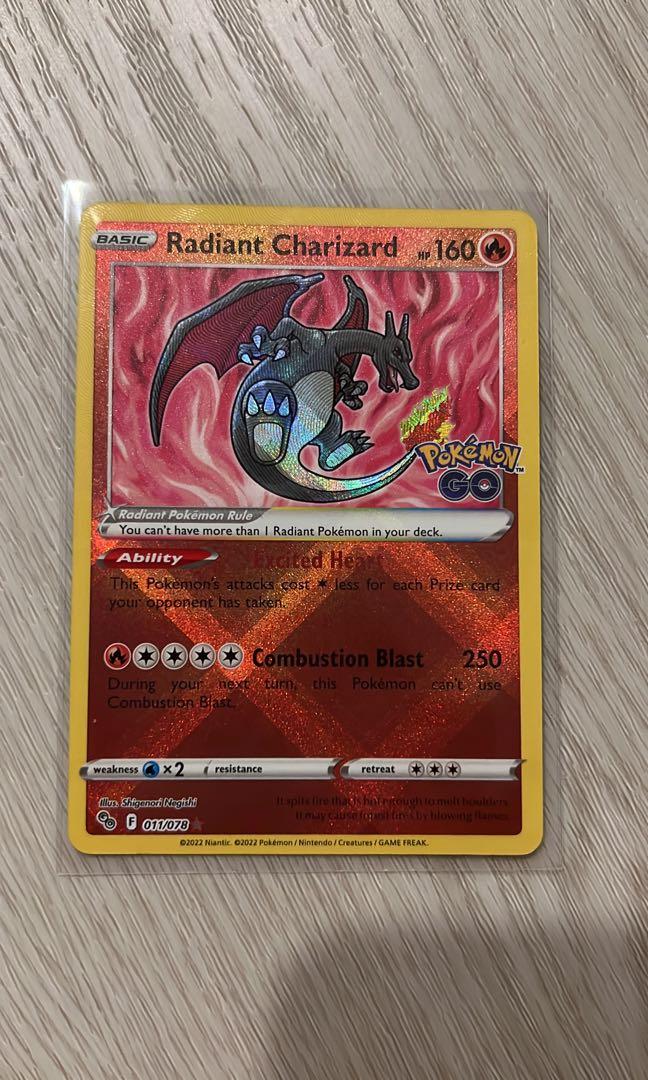 Pokmon TCG - RADIANT CHARIZARD, Hobbies & Toys, Toys & Games on Carousell Pokmon TCG - RADIANT CHARIZARD, Hobbies & Toys, Toys & Games on Carousell
