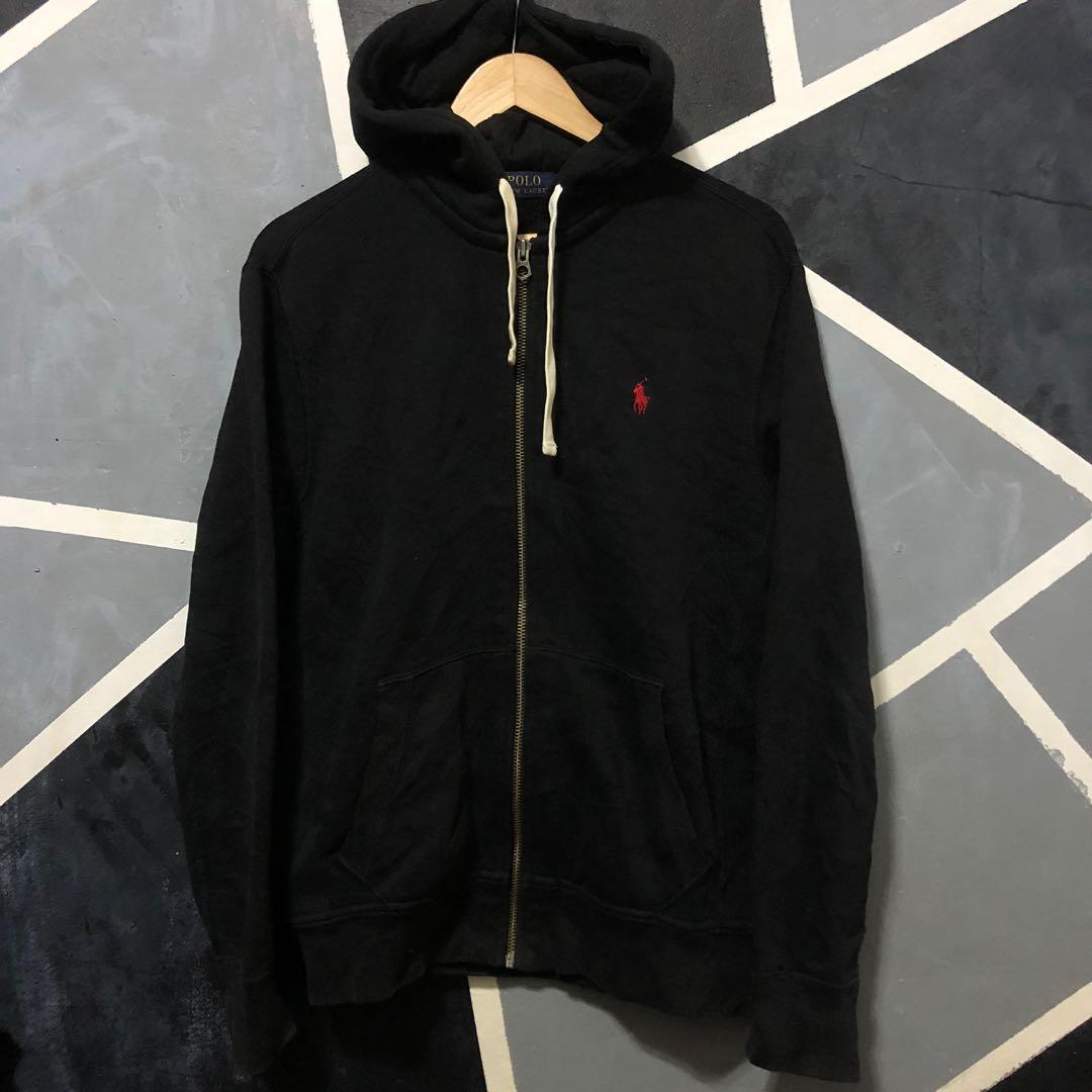 Polo Ralph Lauren hoodie zipper jacket, Men's Fashion, Coats, Jackets and  Outerwear on Carousell