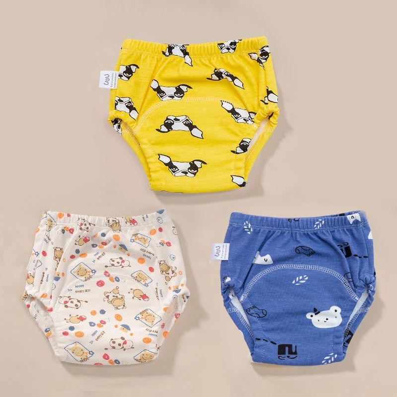 Orinery Cotton Reusable Baby Training Pants Unisex Potty Toddler Underpants  Kids Waterproof Breathable Underwear 6-Pack