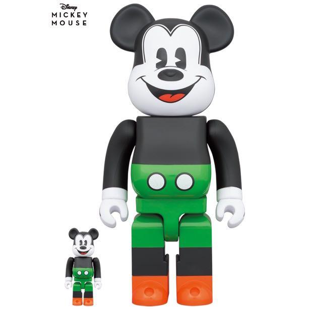 Preorder Bearbrick 400% 100% Mickey Mouse 米奇1930, 興趣及遊戲