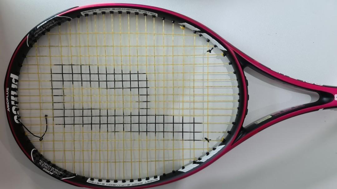 Prince Tennis Racket 100L Pink lite, Sports Equipment, Sports & Games