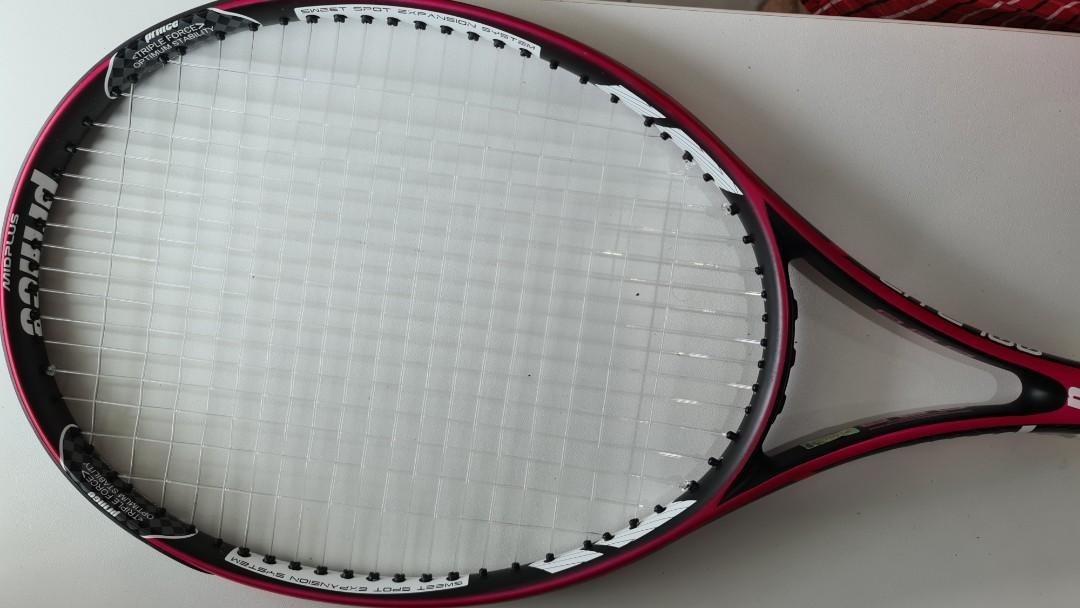 Prince Tennis Racket 100L Pink lite, Sports Equipment, Sports & Games