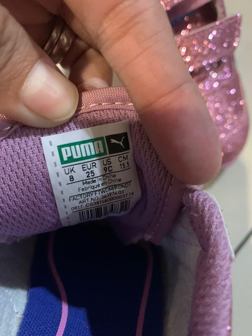 Puma brand new sneakers 9c (Category: Babies & Kids Fashion) located in Paranaque City. Submitted by maggie188 (Listing ID 1174442180, Image 3). Description: Brand new, never been used Rfs: wrong size bought Super cute in actual.