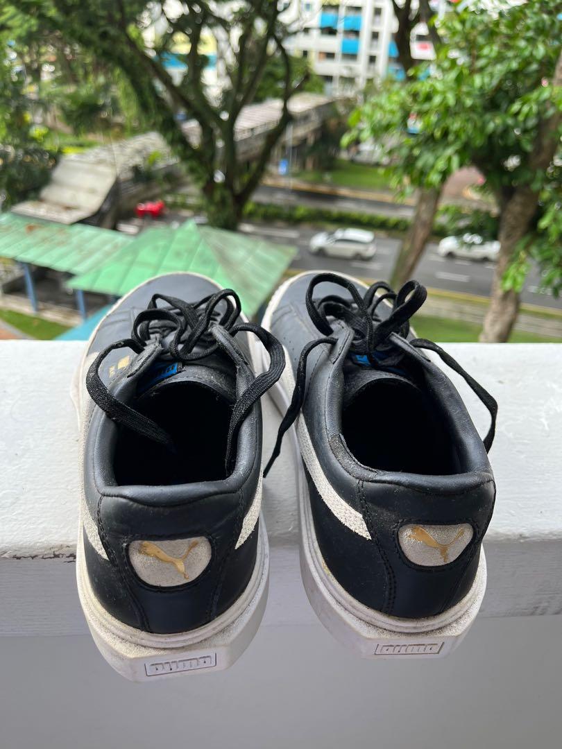 Puma breaker sales suede black