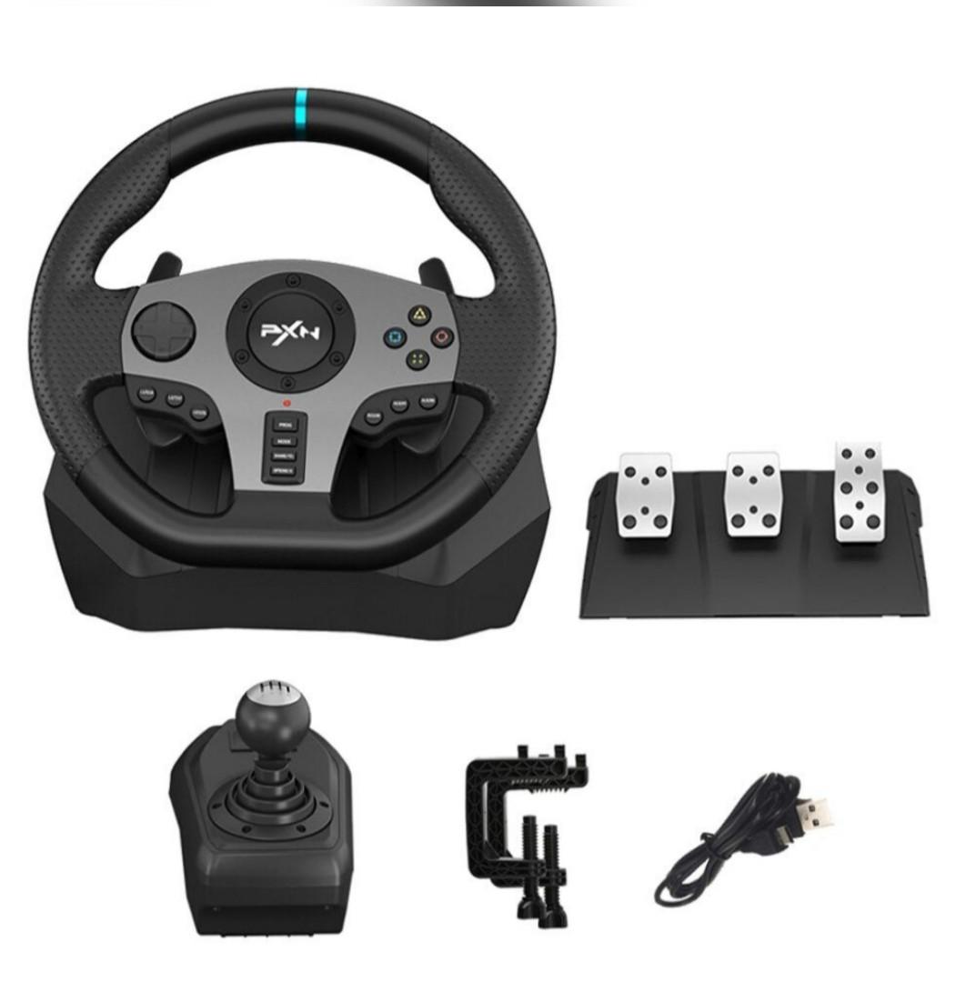 Pxn V9 Gaming Racing Wheel Simulator, Video Gaming, Gaming Accessories,  Controllers on Carousell