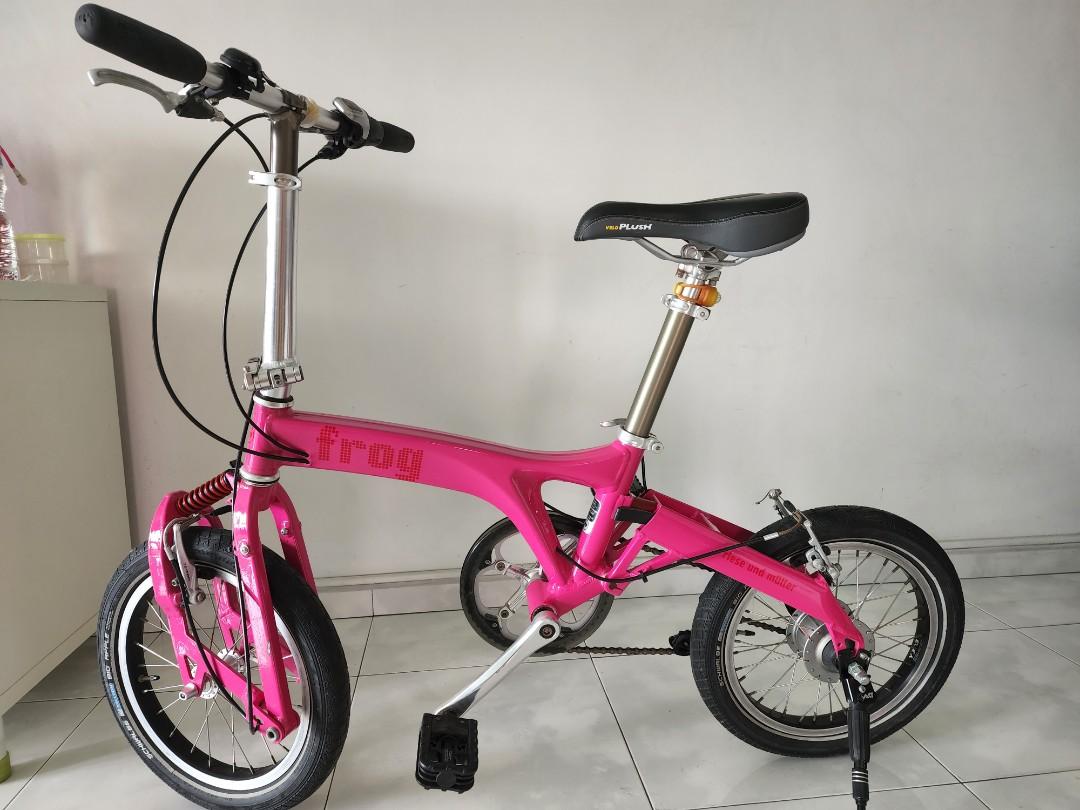 Birdy frog folding outlet bike