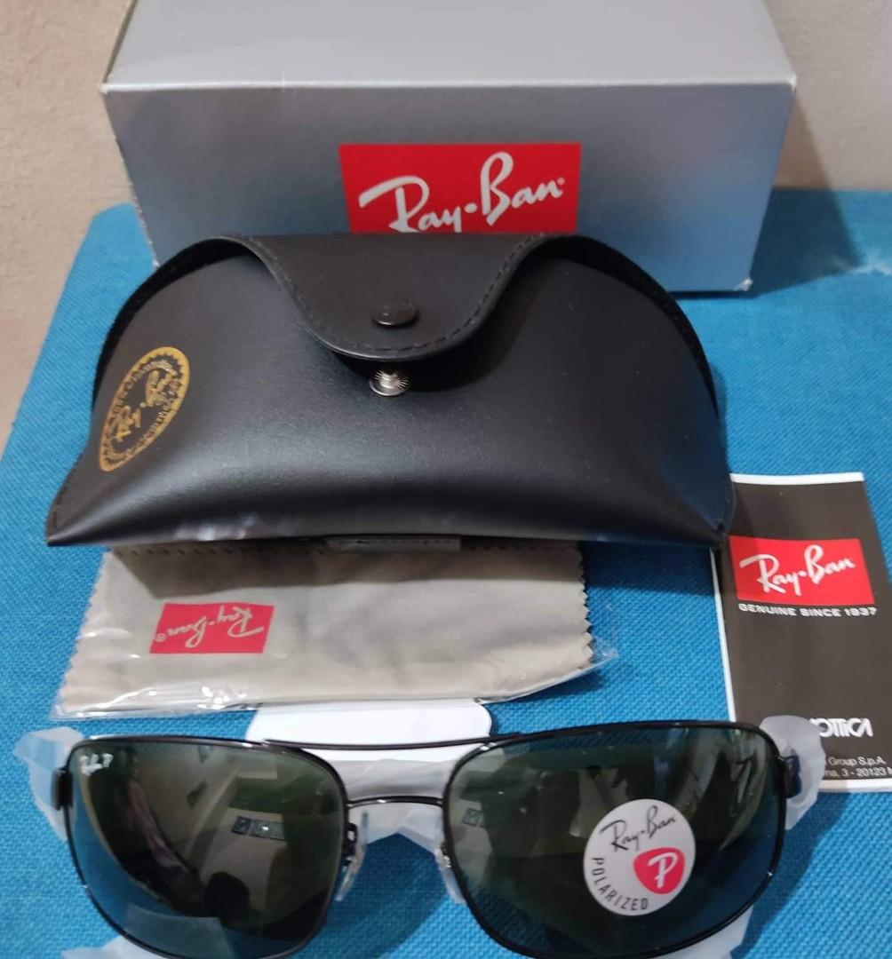 RAY-BAN 3445 POLARIZED, Men's Fashion, Watches & Accessories ...