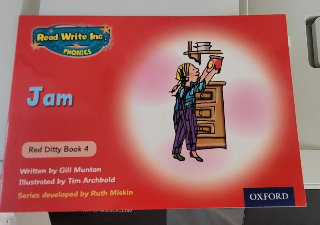 Red Book Oxford Phonics Read Write Inc, 其他, 其他 Carousell