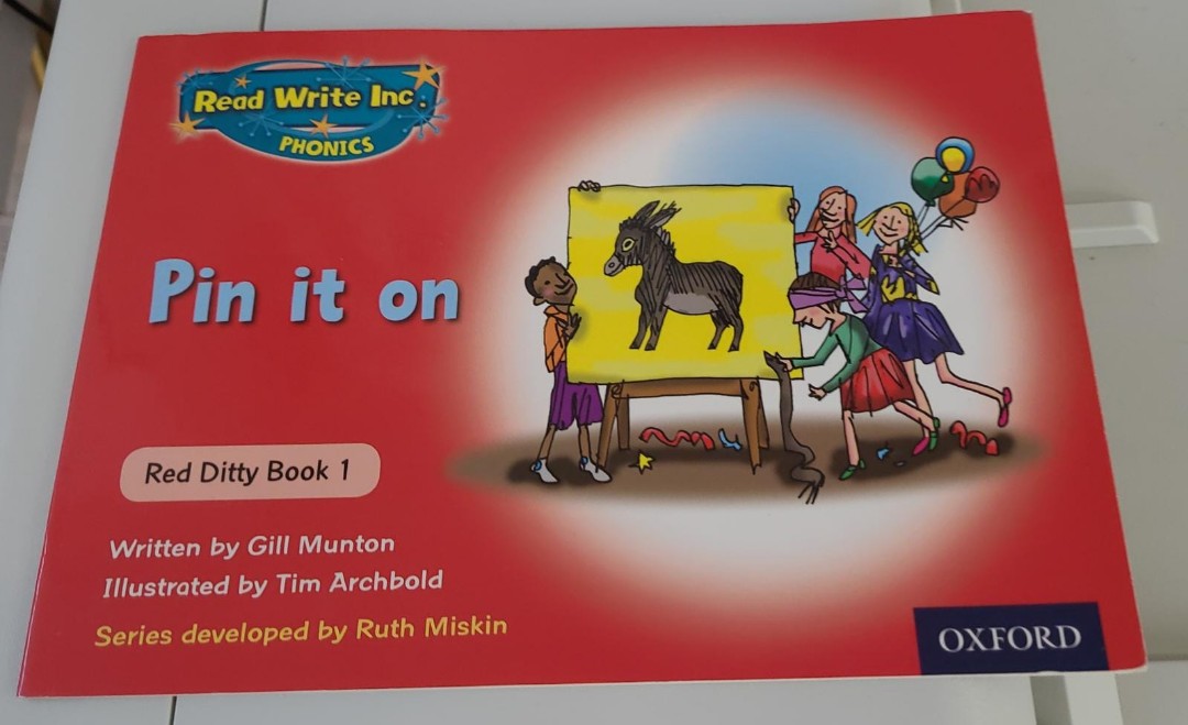 Red Book Oxford Phonics Read Write Inc, 其他, 其他 Carousell