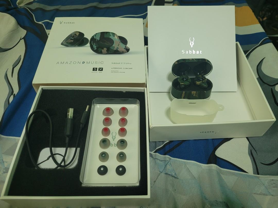 Sabbat E12 Ultra Camo Series Audio Earphones on Carousell
