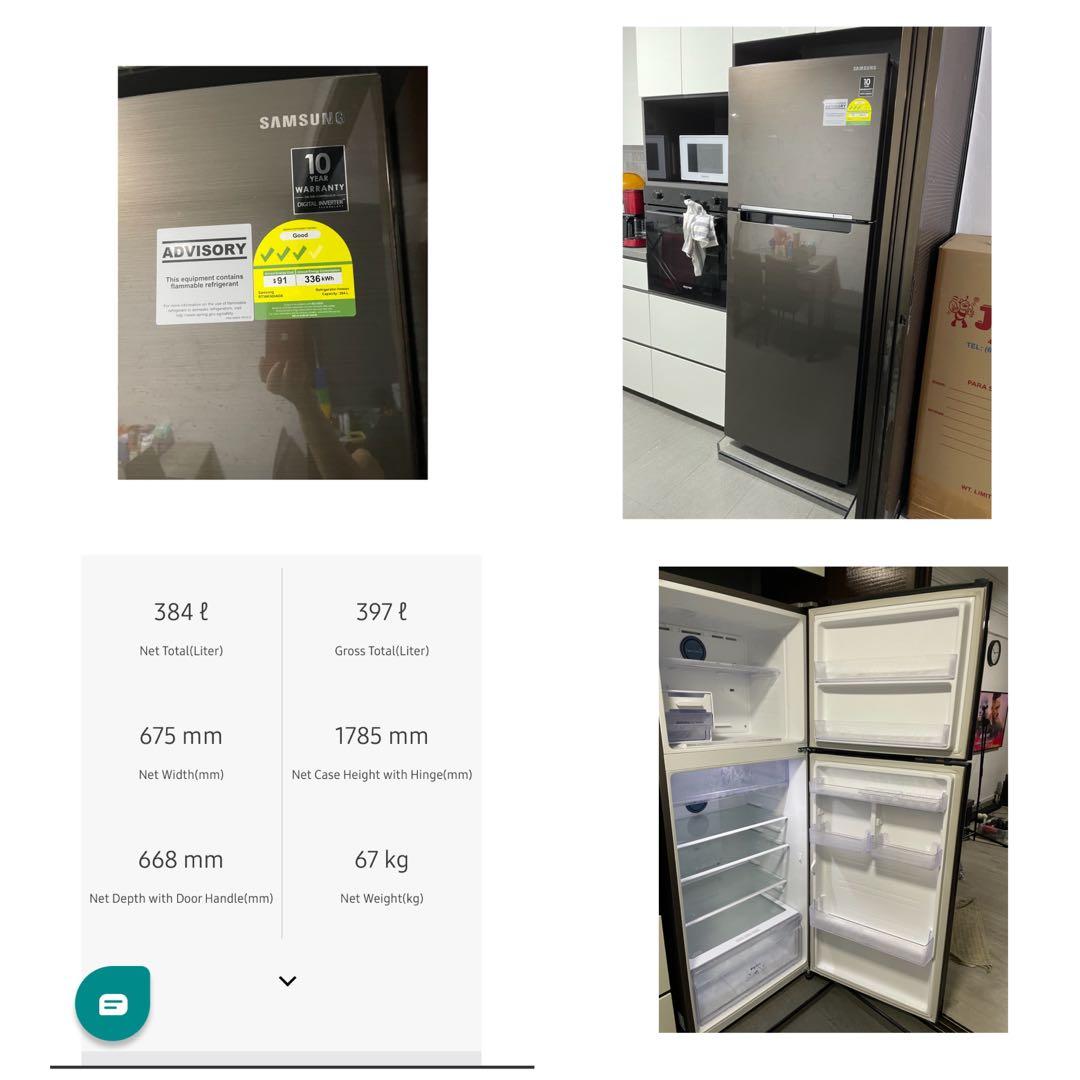 how much does a fridge weigh in kg