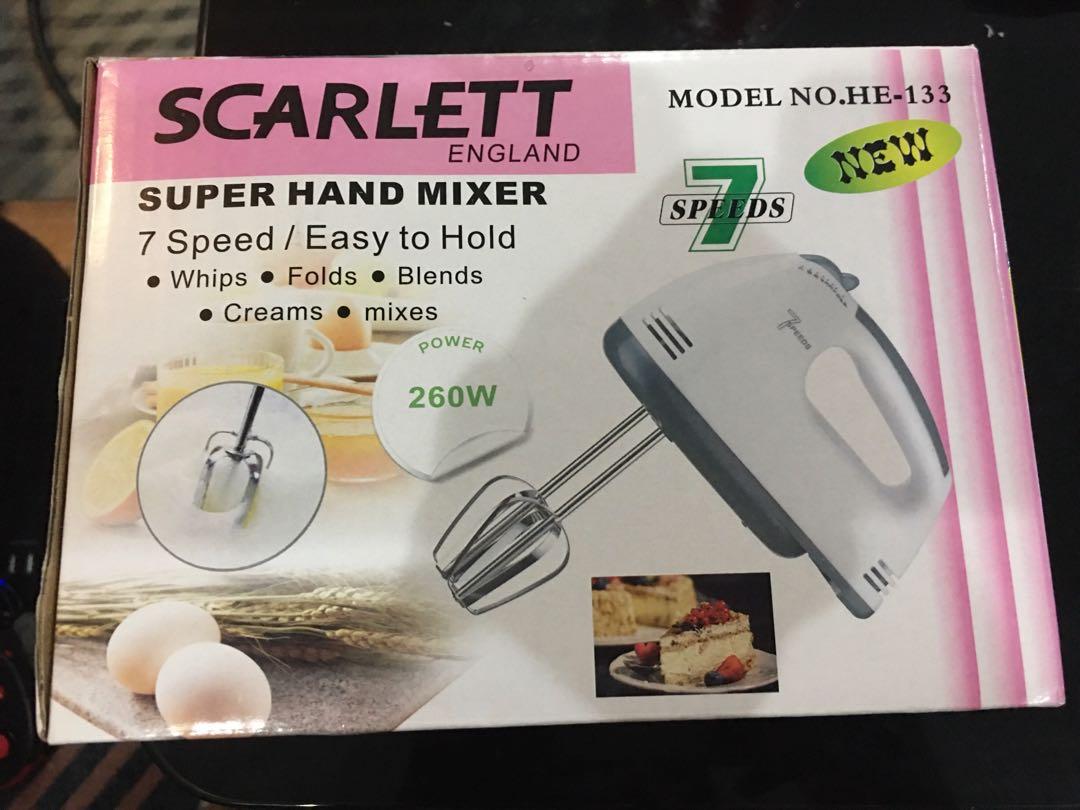 scarlett england super hand mixer price