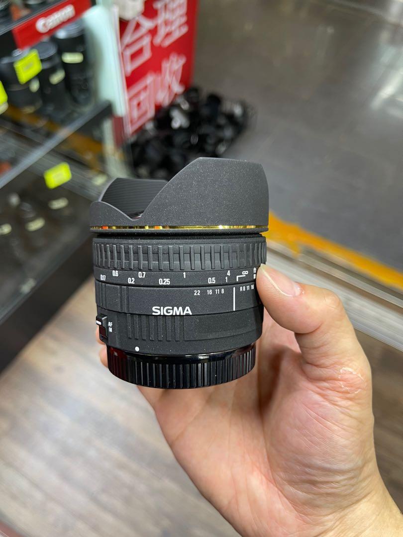 Sigma 15mm f2.8 fisheye for canon EF 超新魚眼, 攝影器材, 鏡頭及