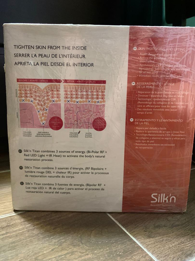 Silk'n Titan Skin Tightening and Lifting, Beauty & Personal Care, Face