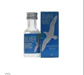 Silverbird Organic Eucalyptus Essential Oil 100 percent Pure (28ml) Natural Aromatherapy Oil for Diffuser/Humidifier