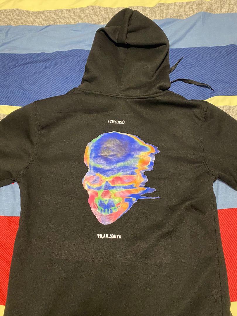 y2k skull hoodie