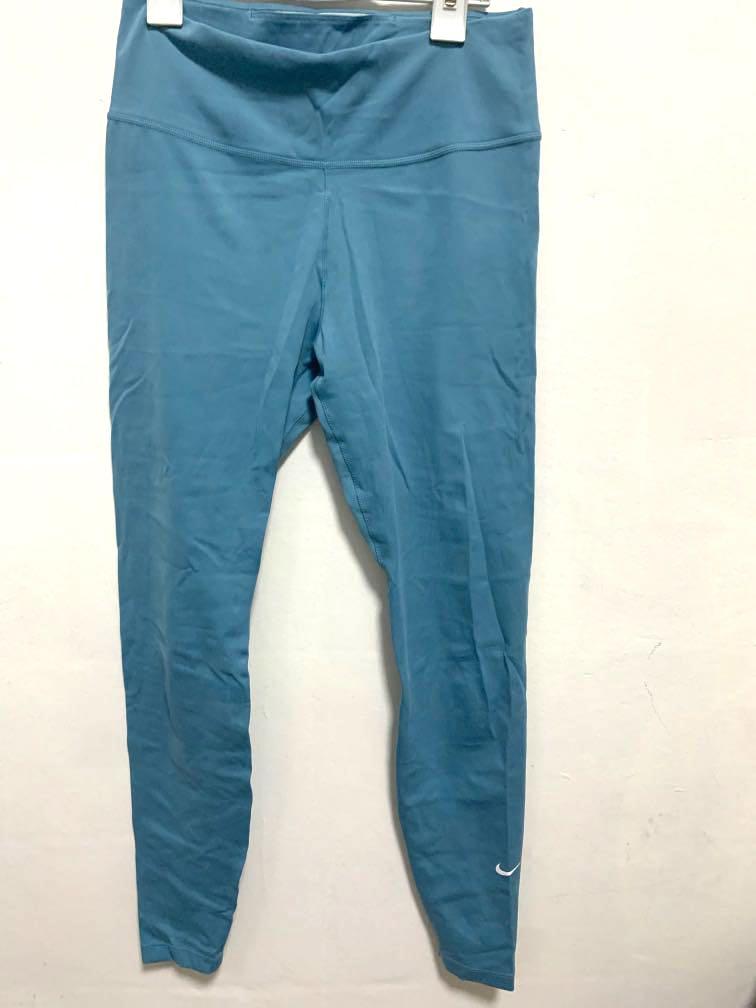 Sky blue Nike Tights, Women's Fashion, Activewear on Carousell