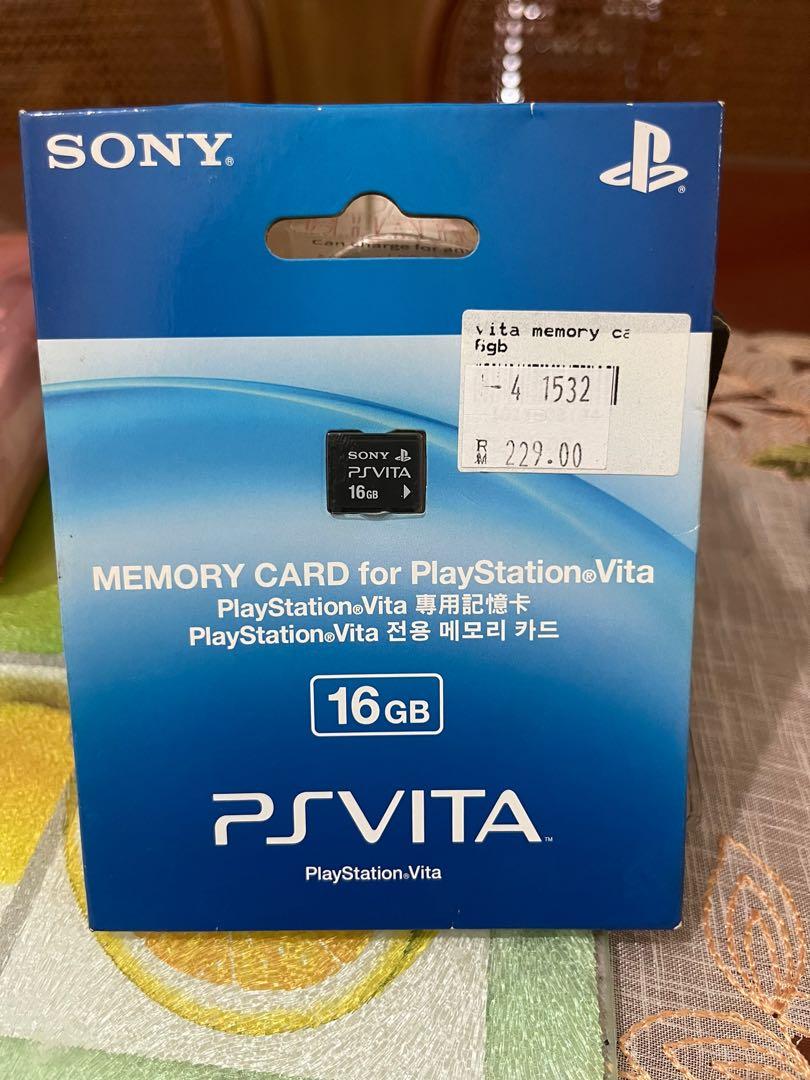 Sony Memory Card for PlayStation Psvita, Video Gaming, Video Games
