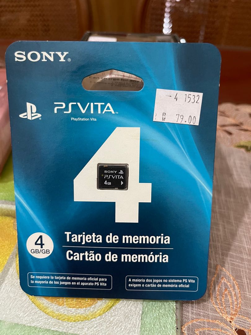 Sony Memory Card for PlayStation Psvita, Video Gaming, Video Games