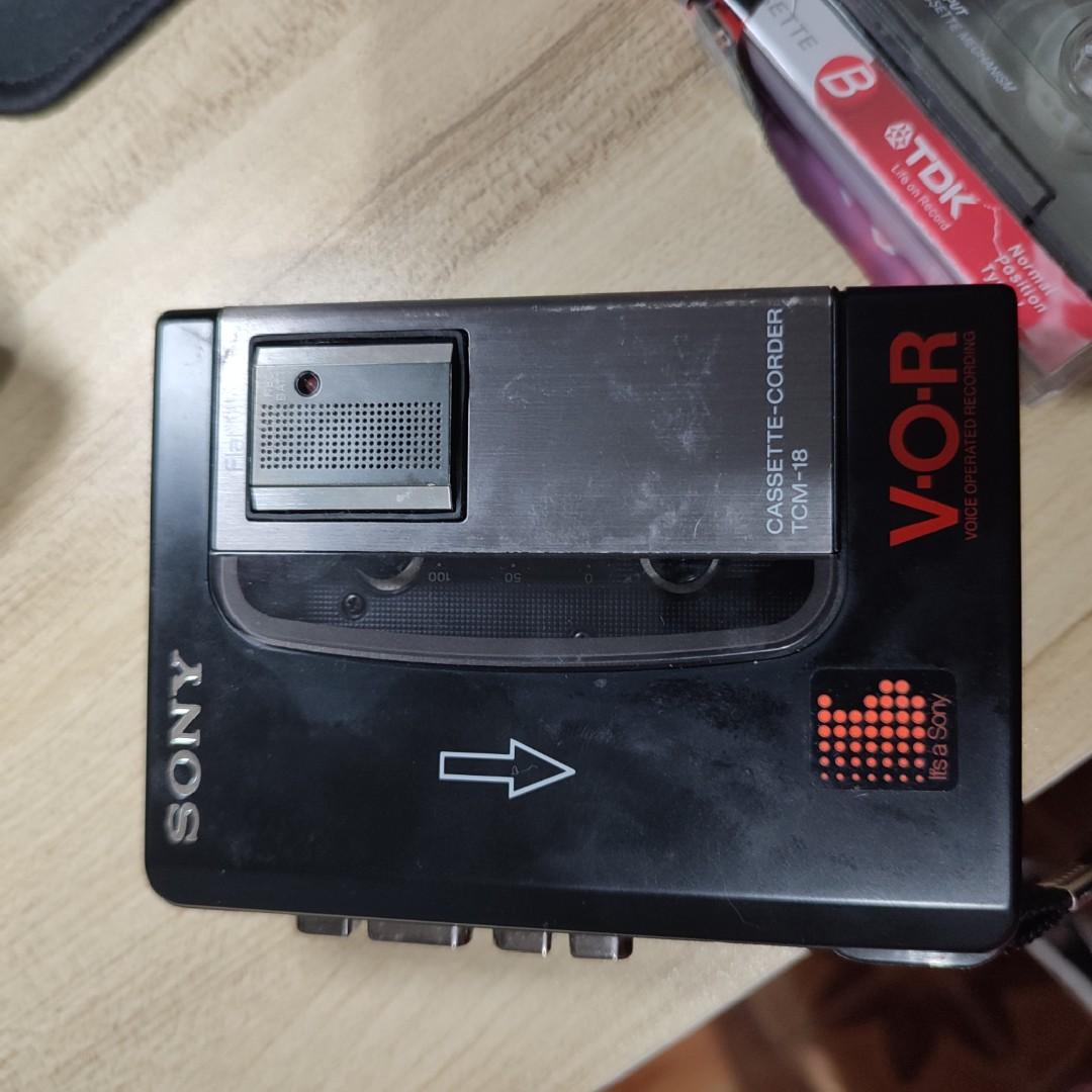 Sony VOR voice operated recording (record button is stuck, needs repair), Audio, Voice