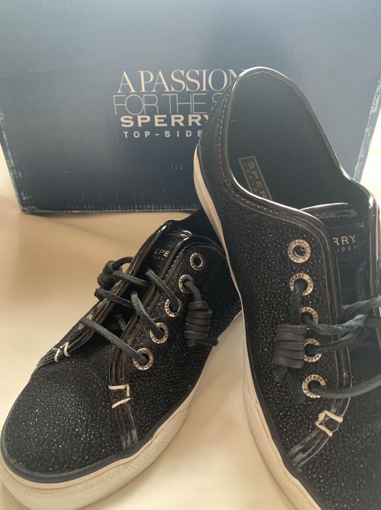 sperry glitter shoes