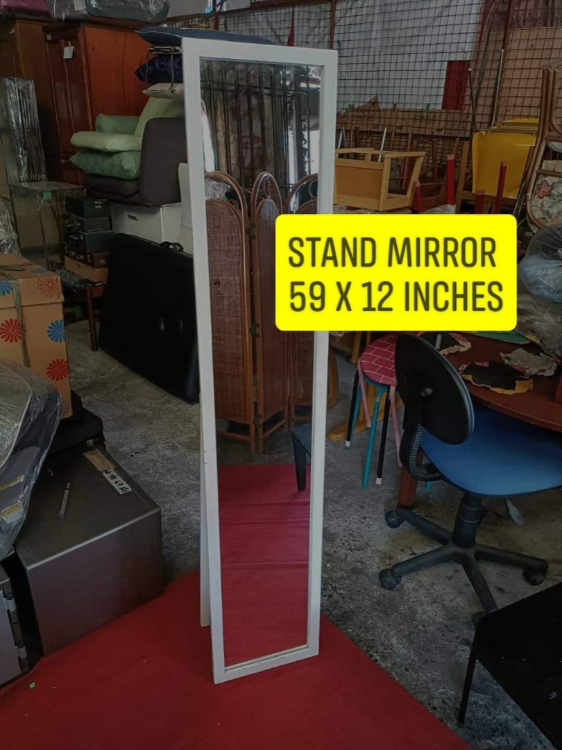 Stand mirror, Furniture & Home Living, Home Decor, Mirrors on Carousell
