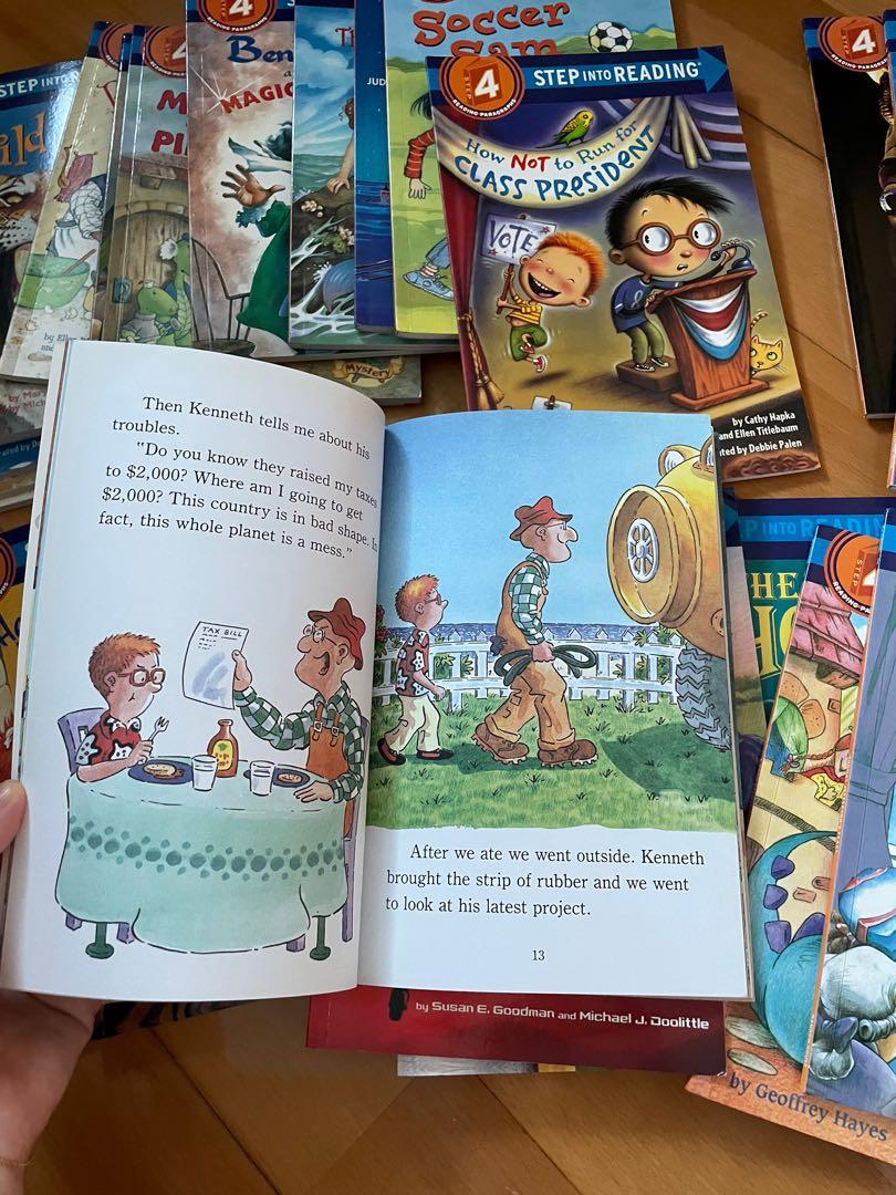 Step into reading level 4 原版英文兒童書， 共27冊，有故事有科普類。95新, 興趣及遊戲, 書本 文具, 小朋友書-  Carousell