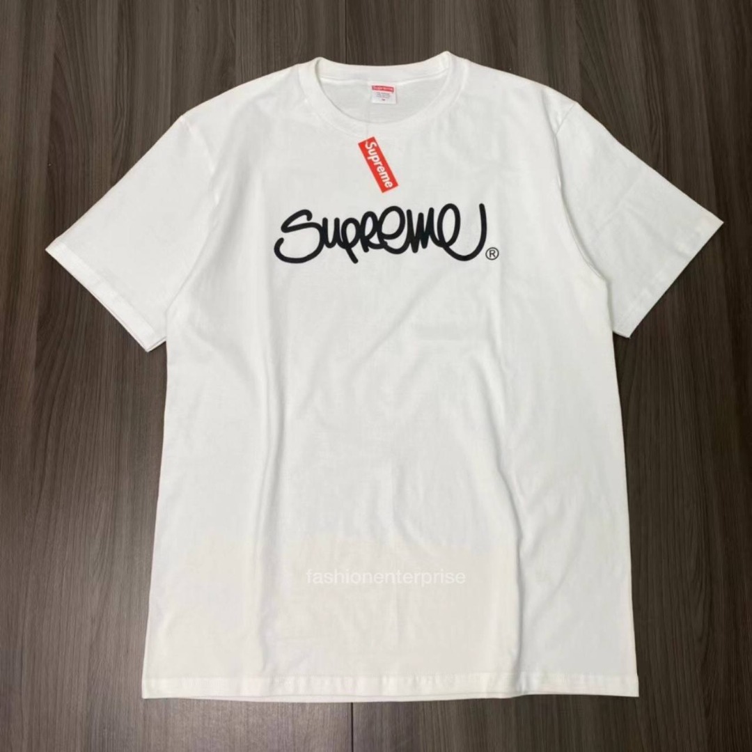 Supreme Handstyle Tee Natural XL