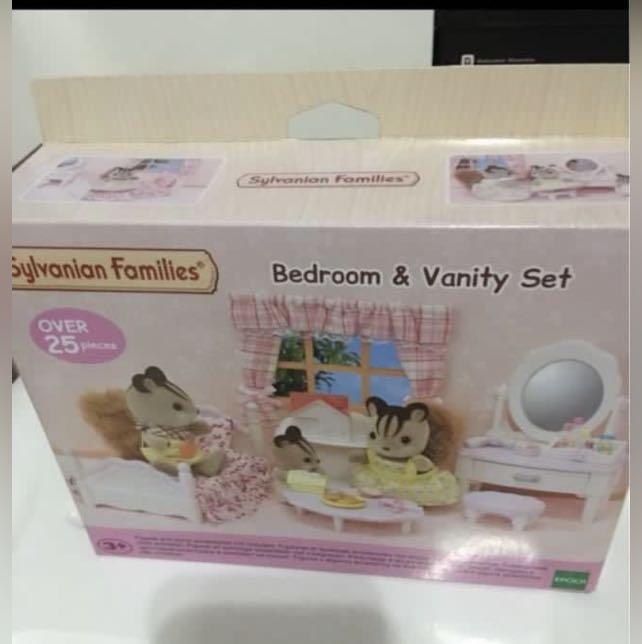 Sylvanian Families Bedroom and Vanity Set