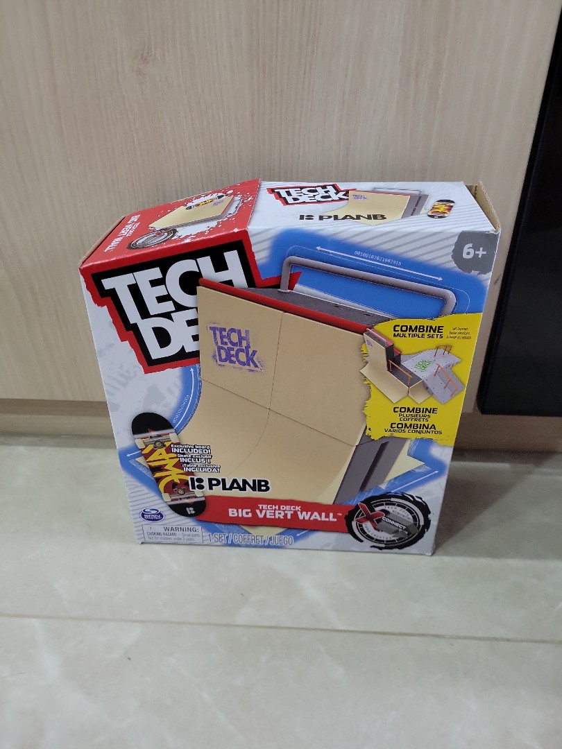 Tech deck big vert wall, Hobbies & Toys, Toys & Games on Carousell