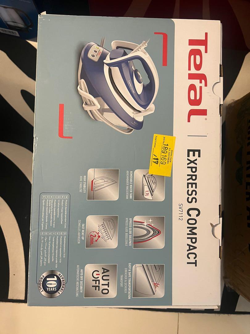Tefal Steam Generator Express Compact Iron + Ironing Board (SV7112