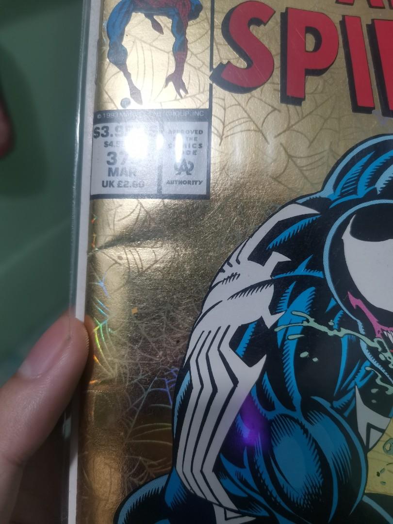The Amazing Spider-Man #375 (Category: Comics & Manga) located in Tarlac. Submitted by epssss (Listing ID 1174474866, Image 2). Description: Took me a while to find this again. Listed na ulit. See photos, may minor flaws kasi old copy na siya. Pero okay parin complete pages and overall condition. Shipping through JNT. More photos upon request. Chat lang.