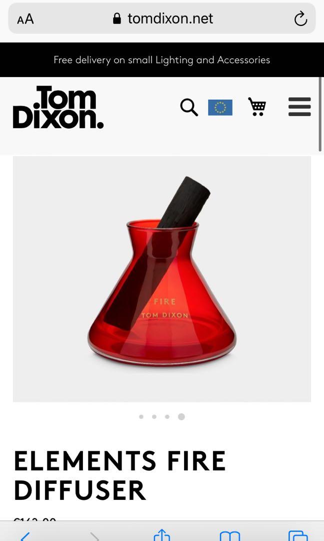 Dixon Fire Tom Dixon Home Fragrance Tom Dixon Fire Home Diffuser
