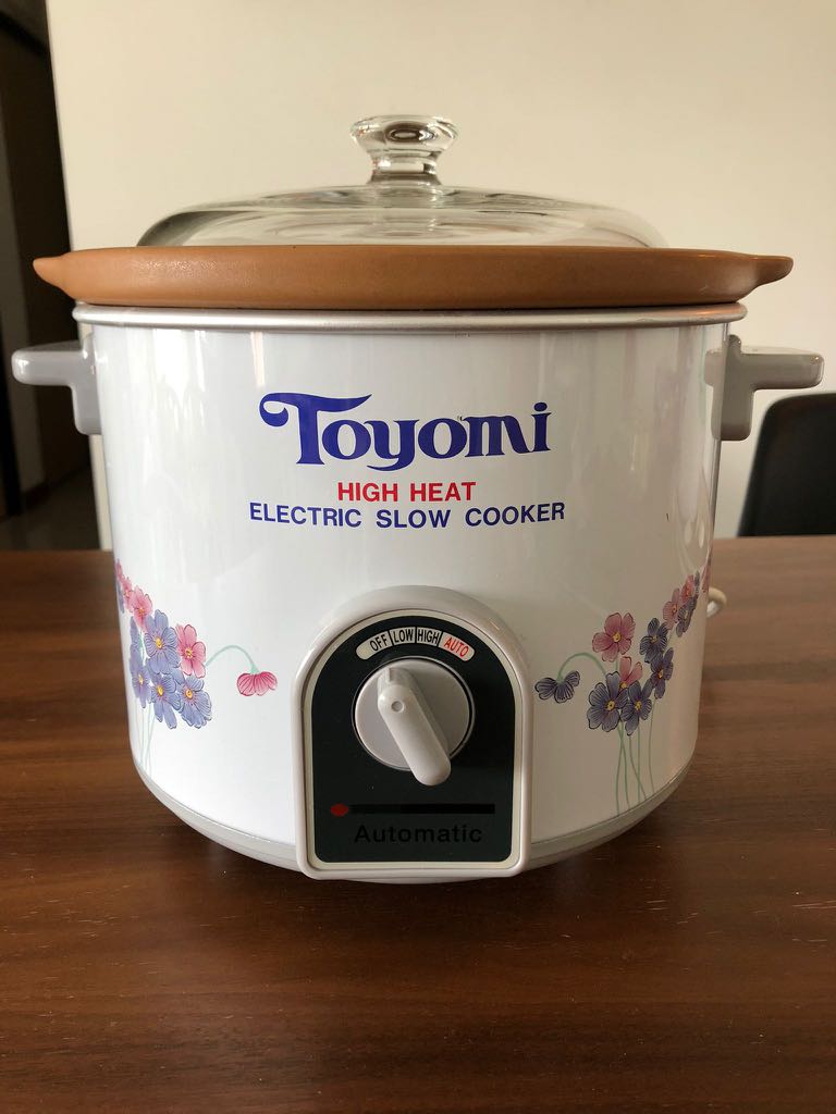 Toyomi Electric Slower Cooker 3.2l, TV & Home Appliances, Kitchen