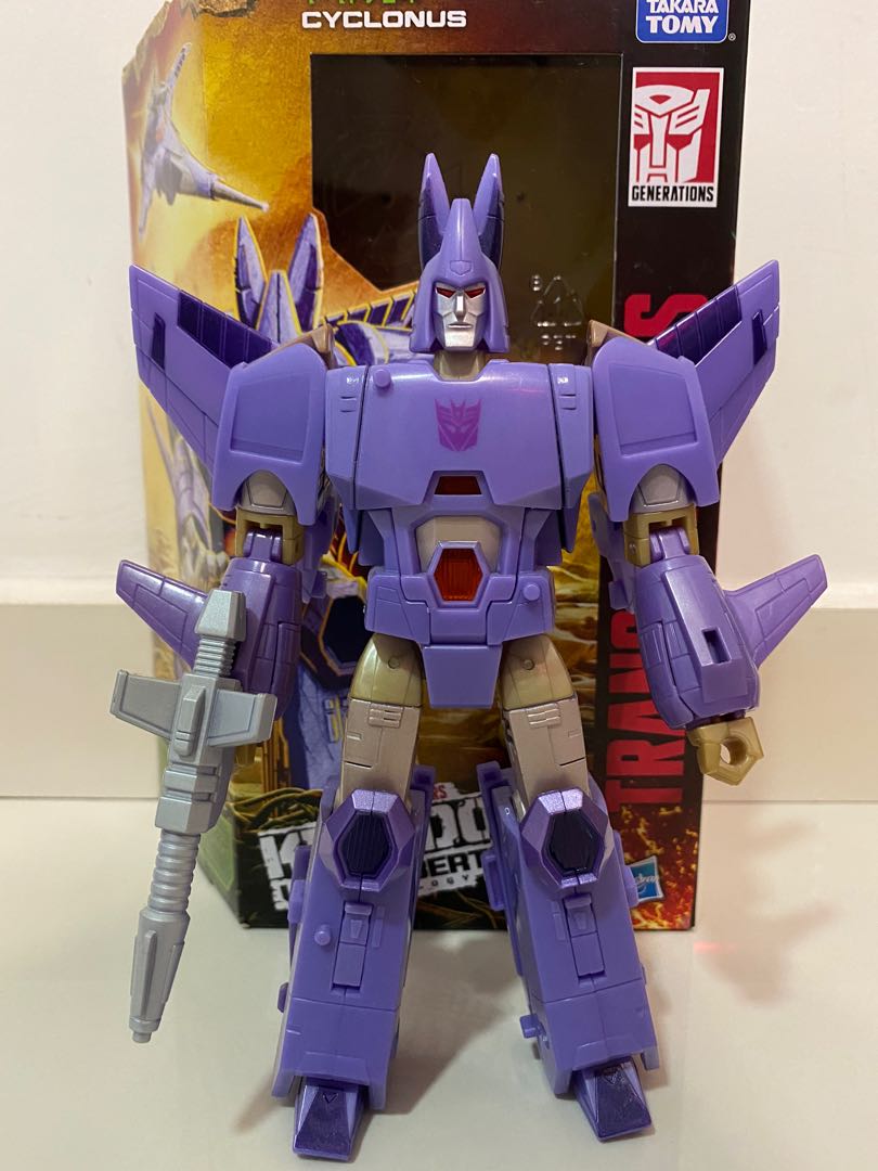 Transformers Kingdom Cyclonus, Hobbies & Toys, Toys & Games on Carousell