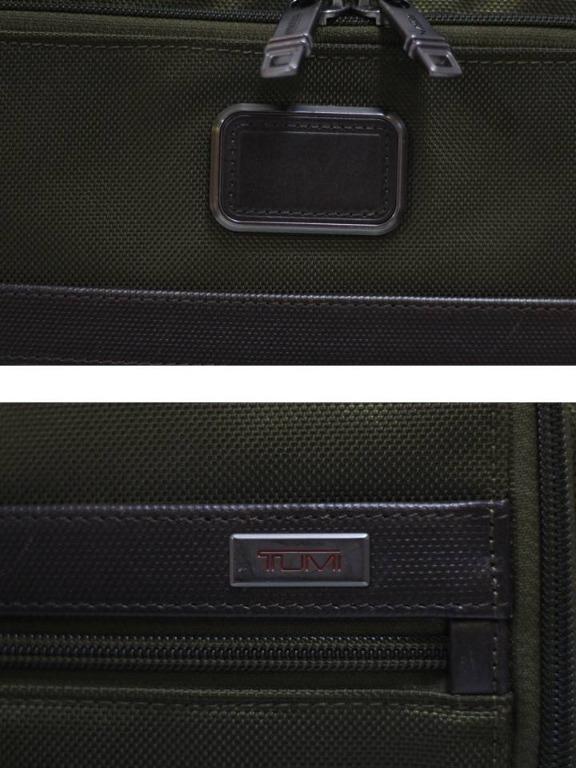 Tumi 26110OL2 Alpha 2 Slim Deluxe Portfolio Brief / 17" Briefcase