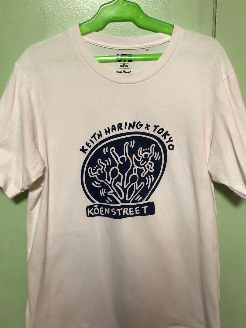 Uniqlo Keith Haring x Tokyo (Category: Tshirts & Polo Shirts ) located in Manila. Submitted by a.riooo (Listing ID 1174346441, Image 2). Description: Barely used No crack prints Needs only washing and ironing Fixed price already.
