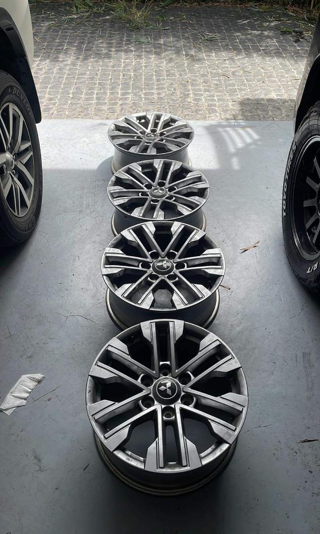 Used Mitsubishi Montero Sport Gen 3.5 Mags 18x7.5 6x139.7 et38, Car